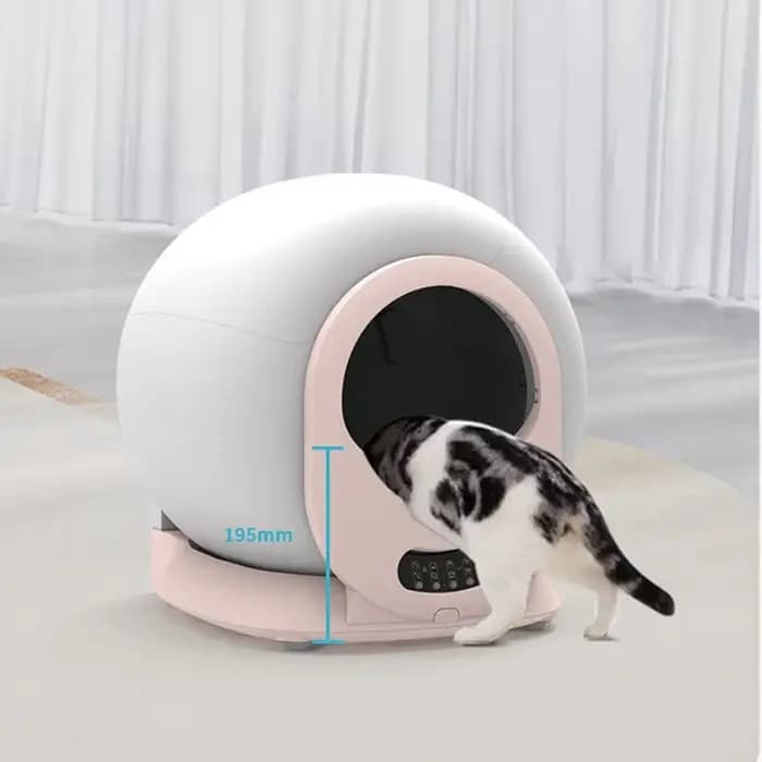 Bac à litière pour chat intelligent