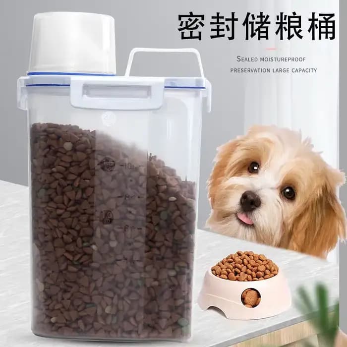 Conteneur de stockage de nourriture pour chat et chien