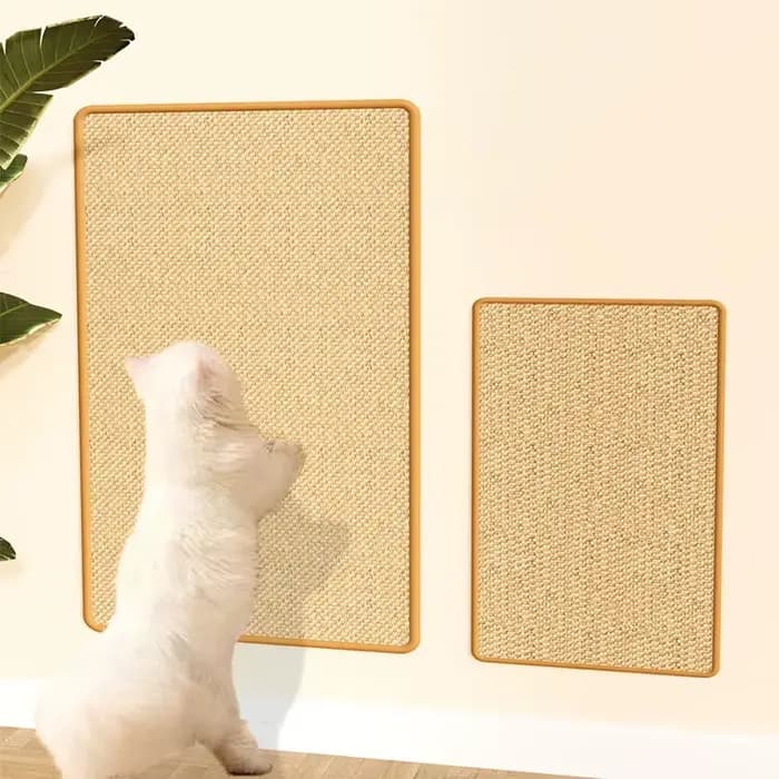 Tapis à gratter en sisal pour chat, poteau à gratter anti-chute de poils, planche à gratter murale, jouet pour chat, protection de canapé, jouet pour animaux de compagnie