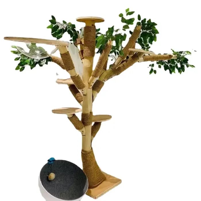 Arbre de simulation d'intérieur pour chat