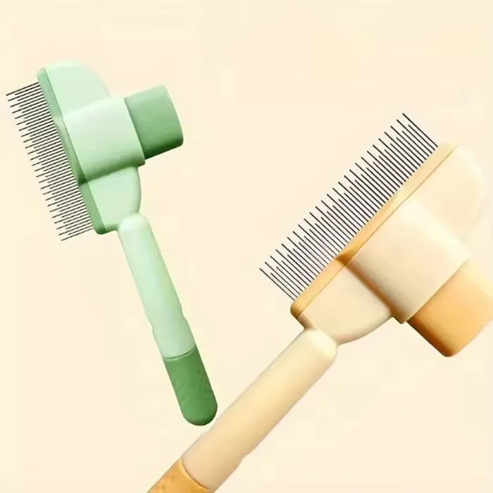 Peigne à double usage pour chats