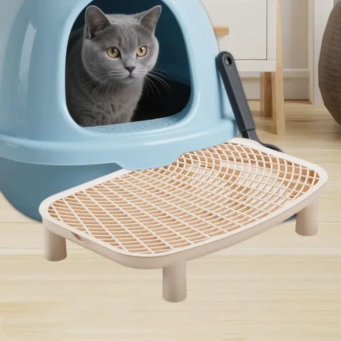 Rampe à litière pour chat