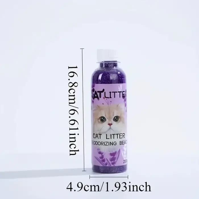 Perles désodorisantes pour litière de chat