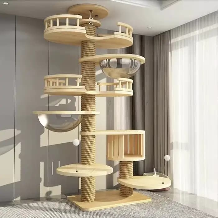 Arbre à chat haut sur pied