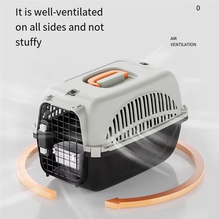 Sac de transport pour animaux de compagnie BSEVB - Pour chats et petits chiens - Approuvé par les compagnies aériennes - Cage portable anti-stress