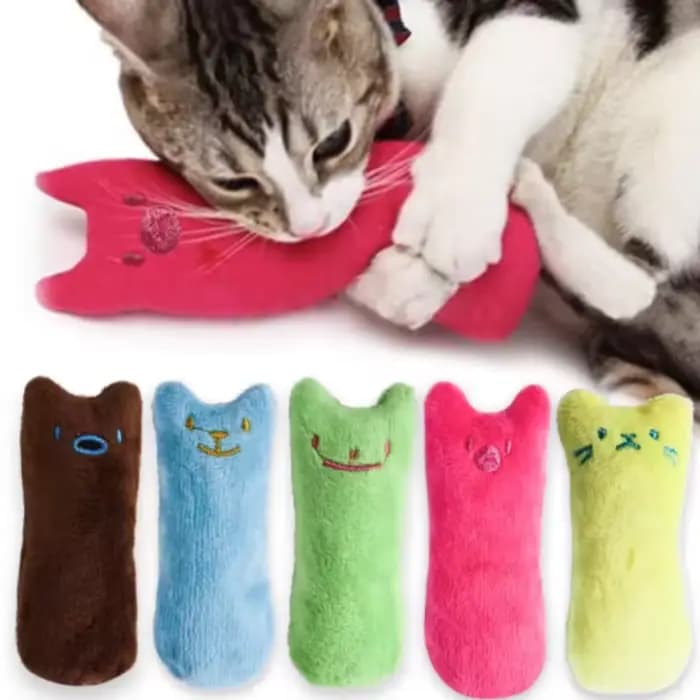 Jouets à mâcher pour chats avec herbe à chat