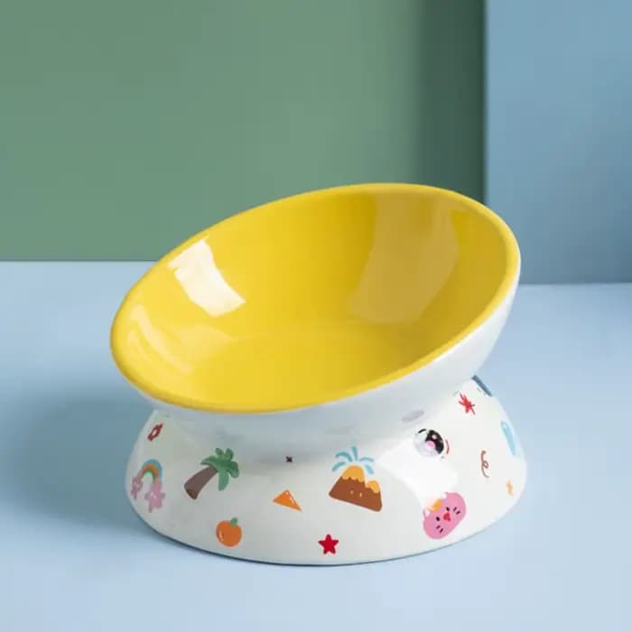 Bol en céramique pour chat