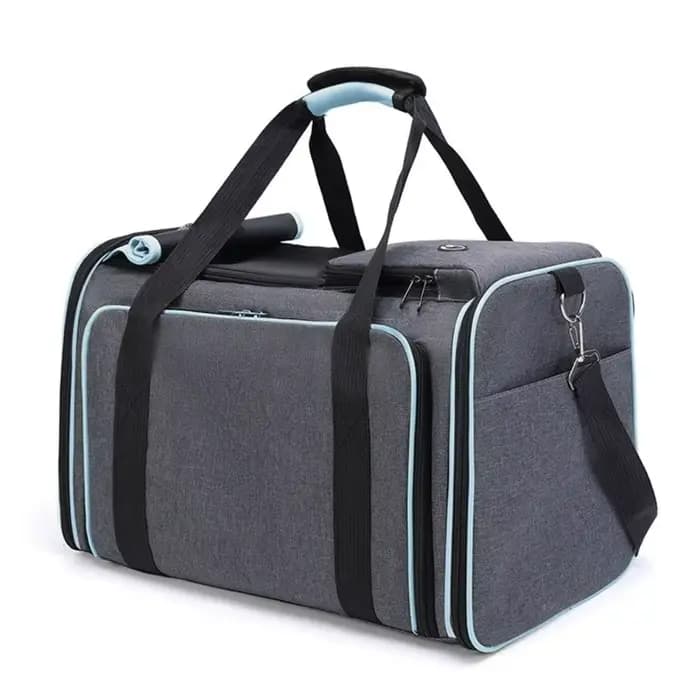 Sac de transport pour chat extensible et pliable
