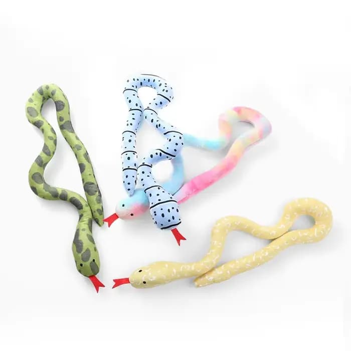 Jouets interactifs pour chat en forme de serpent
