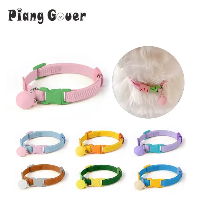Collier pour chat, sangle élastique, collier pour chiot, petit chien