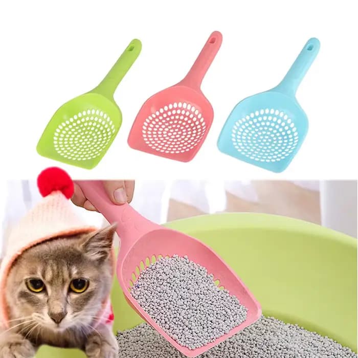 Pelle à litière en plastique pour chat