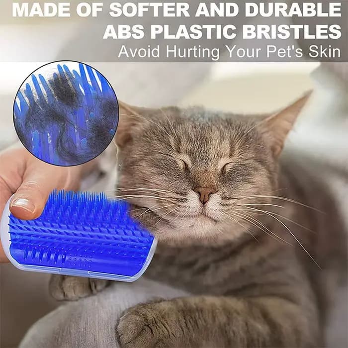 Brosse de massage pour chat