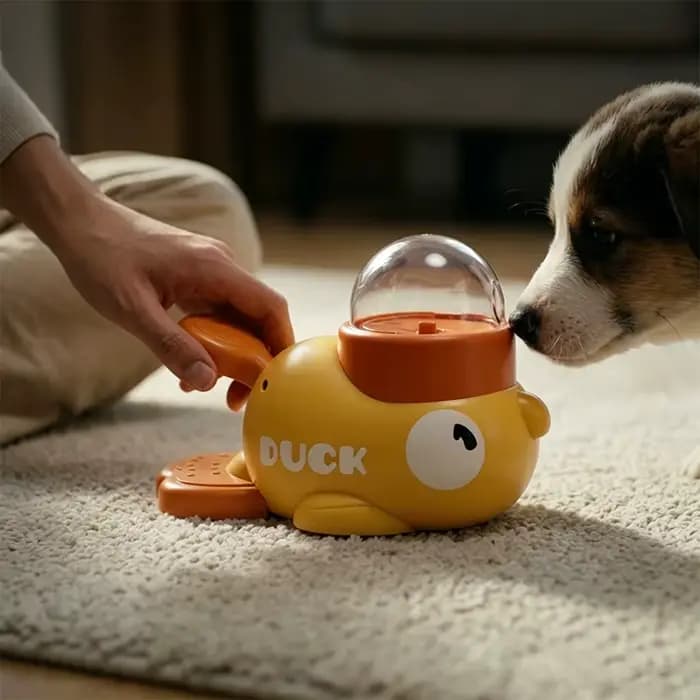 Jouet interactif 2-en-1 pour chien