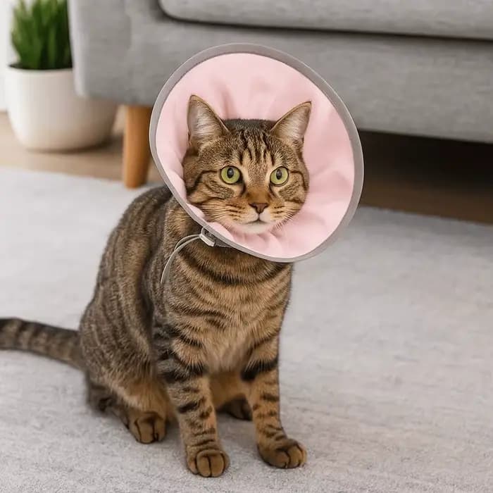Collier anti-léchage pour animaux de compagnie