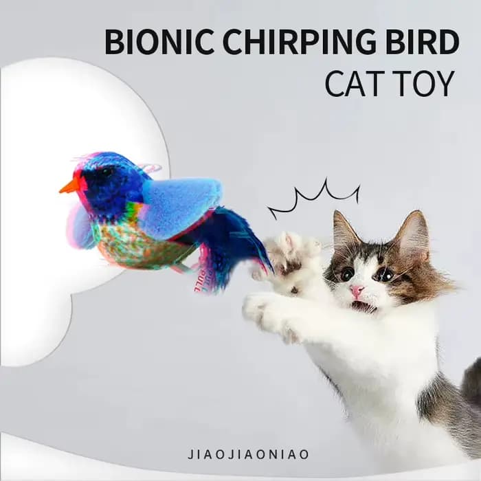 Baguette en Forme d'Oiseau pour Chat
