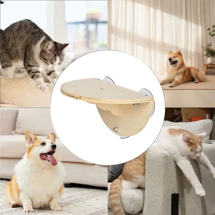 Cat Window Perch Space Saving