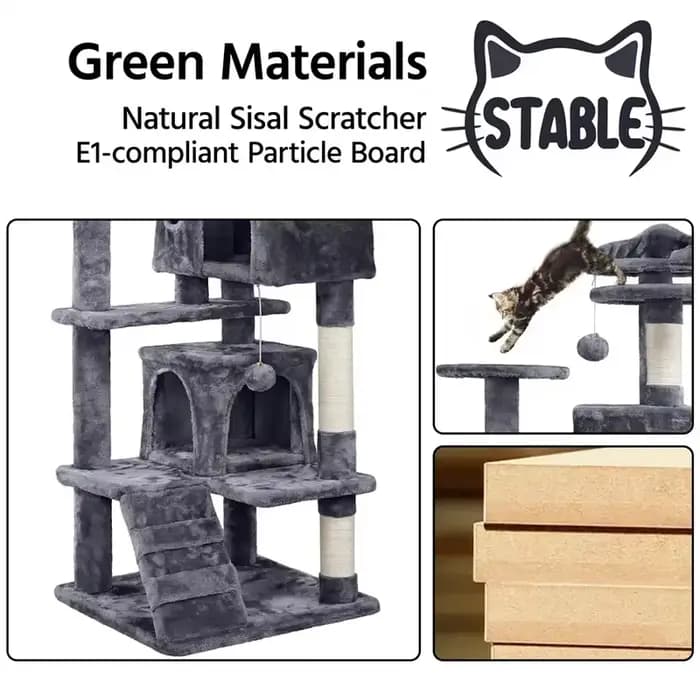 Grande maison pour chatons et chats