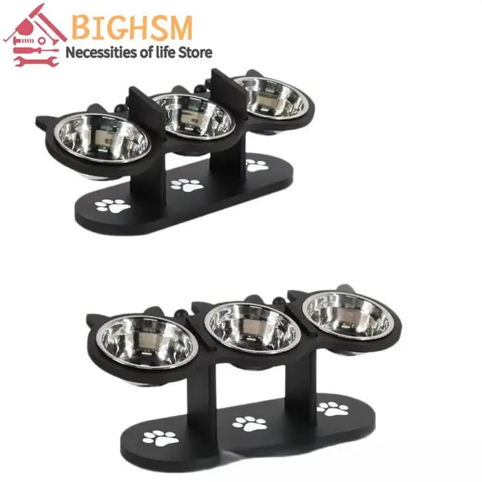 Bols pour chat plat surélevé