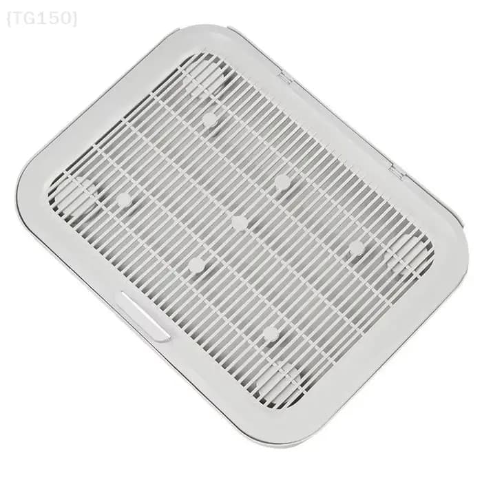 1 tapis filtrant pour litière pour chat à haute efficacité | Conception double couche avec fond Grippy et grande