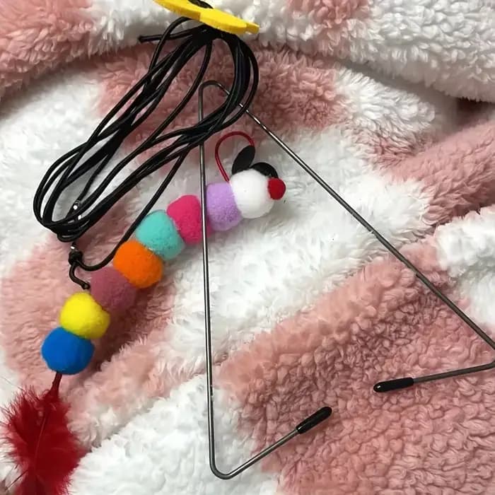 Jouet interactif pour chat