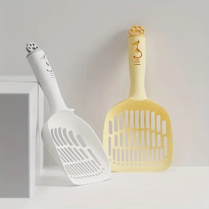Nouvelle pelle à litière pour chat grand trou fin épaissi Tofu sable