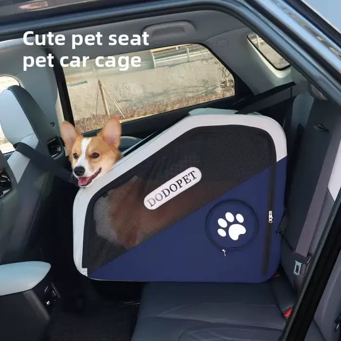 Cage de voiture pour animaux de compagnie