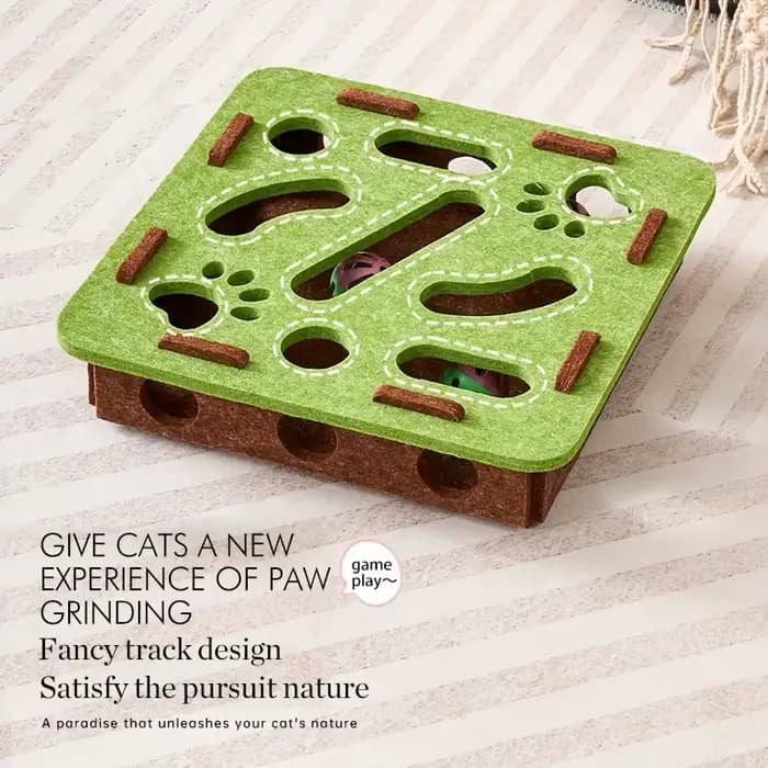 Puzzle interactif pour chat