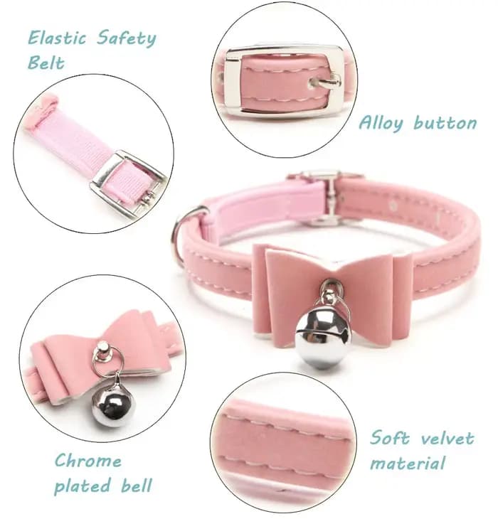 Collier élastique de sécurité pour chat