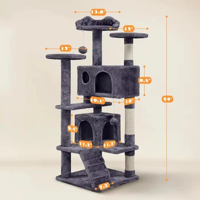 Arbre à chat, mobilier de luxe