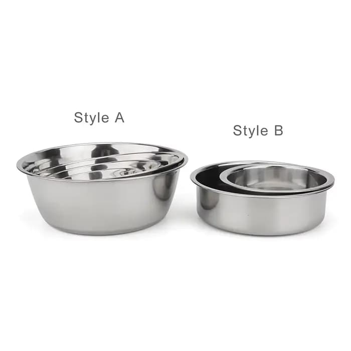 Bol en métal pour chien et chat