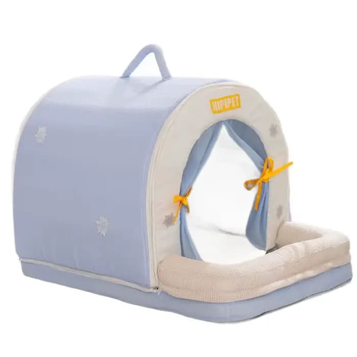 Litière pour chat semi-fermée