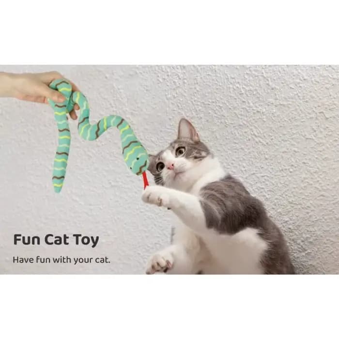 Jouets serpent à pince pour chat