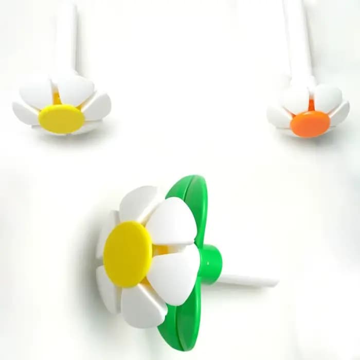 Tête de buse de remplacement en forme de fleur pour chat