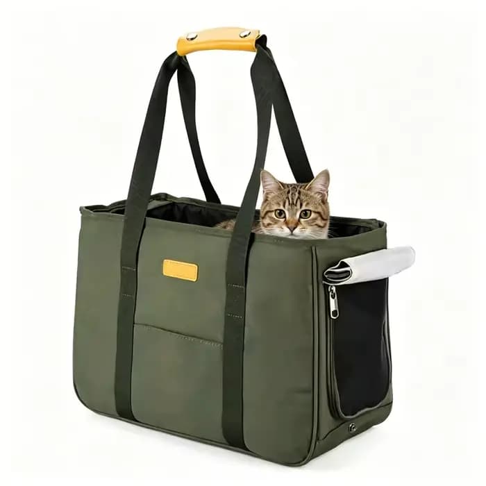 Sac à bandoulière pour animaux de compagnie, sac de transport pour chats, sac à dos en toile pour chiens, sac à dos d'extérieur respirant, sac à main créatif portable en tissu maillé