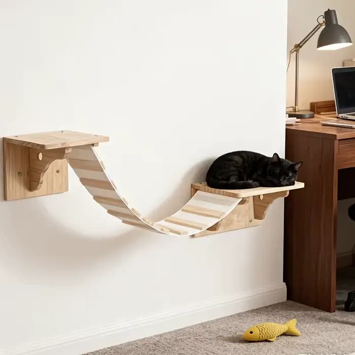 Étagères d'escalade murales pour chat