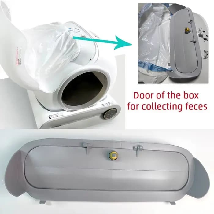 Accessoires de bac à litière automatique pour chat