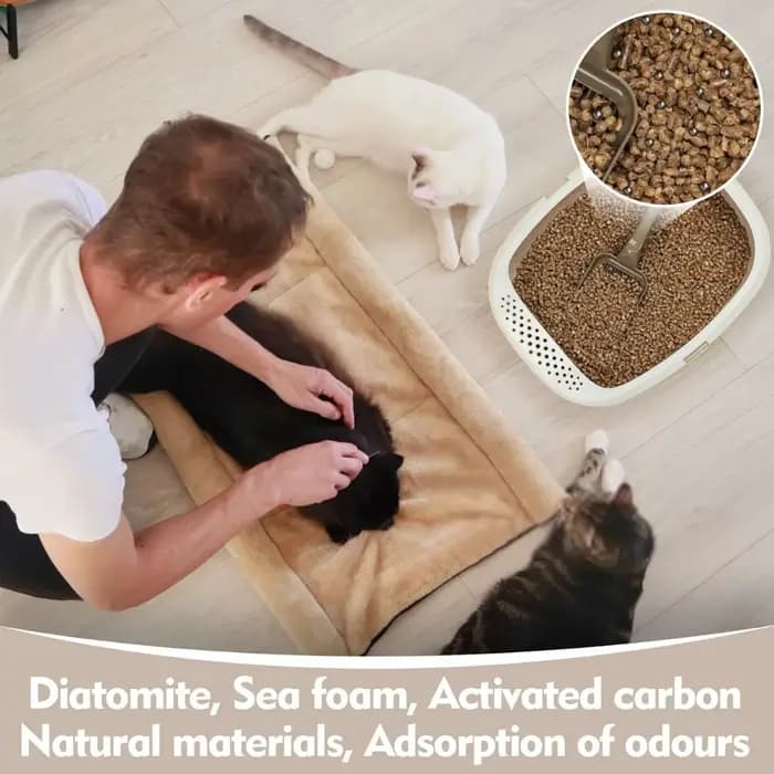 Perles désodorisantes pour litière pour chat