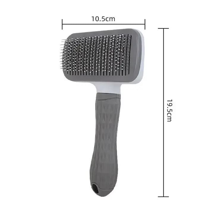 Brosse multifonctionnelle pour la toilettage et le bain des chiens et chats à poils longs