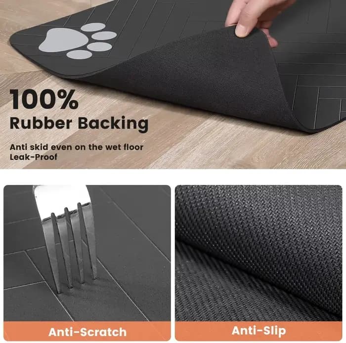 Tapis d'alimentation pour animaux de compagnie