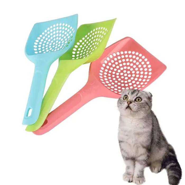Pelle à litière en plastique pour chat