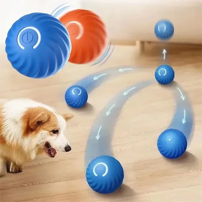 Jouets pour chats sautant rotatif chat boule mobile automatique