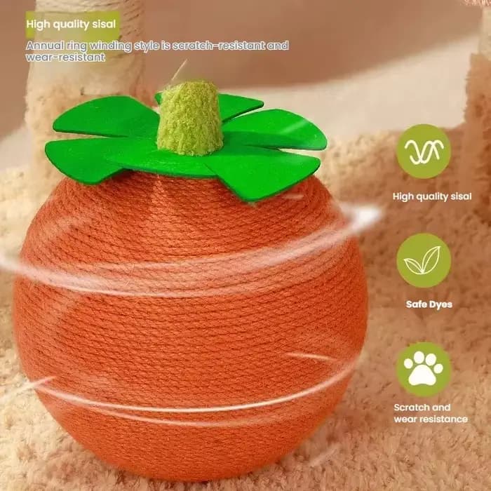 Arbre à chat moderne pour animaux de compagnie d'intérieur