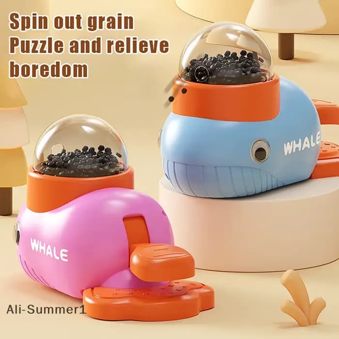【E】 Mangeoire à collation pour animaux de compagnie distributeur de nourriture pour chien mangeoire automatique chiot dessin animé canard baleine conception utilisée pour entraîner les chats accessoir