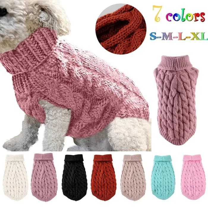Pull chaud pour chien et chat