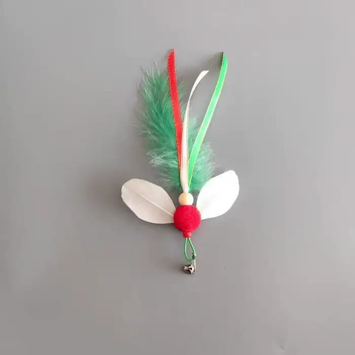 Jouet pour chat en peluche et plumes, 3/5 pièces, jouets interactifs pour chatons