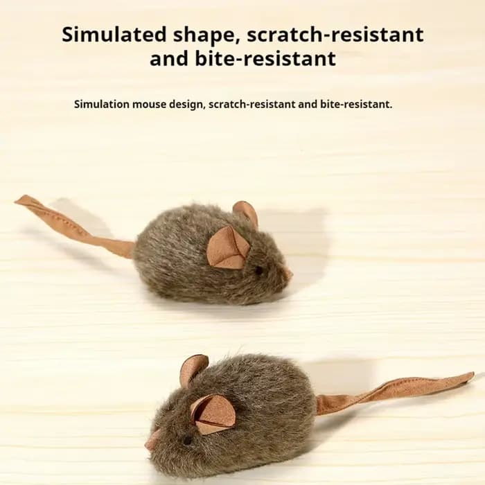 Jouet pour chat : Souris de simulation vocale
