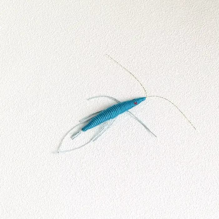Nouveau jouet pour chat crevette en laine