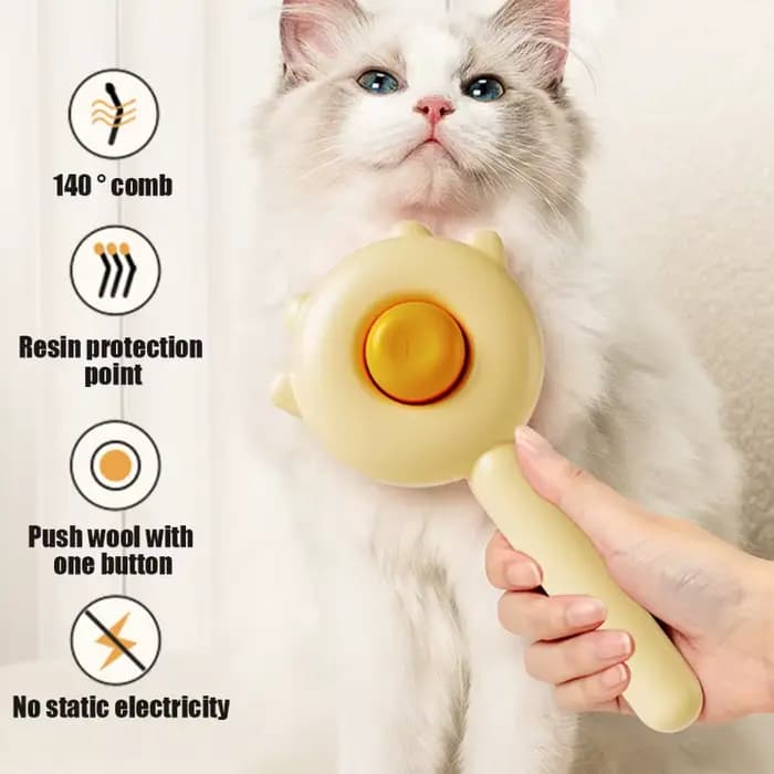 Brosse à Peigne d'Épilation pour Chat et Chien