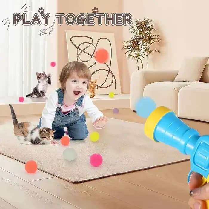 Jouets interactifs pour chat