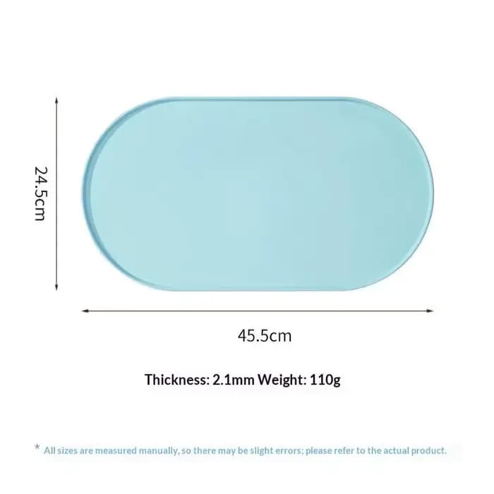 Tapis d'alimentation pour chat avec design antidérapant et imperméable, compatible avec les gamelles pour chats/chiens, pour les foyers multi-animaux
